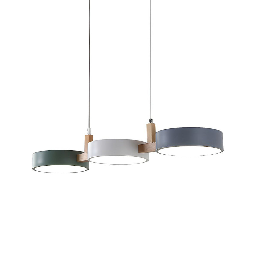 Contemporary Cylinder Pendant Light | Nordic Multi-Light Fixture