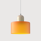 Bauhaus Pendant Light | Modern Geometric Colorful Glass Lamp