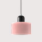 Bauhaus Pendant Light | Modern Geometric Colorful Glass Lamp