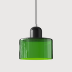 Bauhaus Pendant Light | Modern Geometric Colorful Glass Lamp