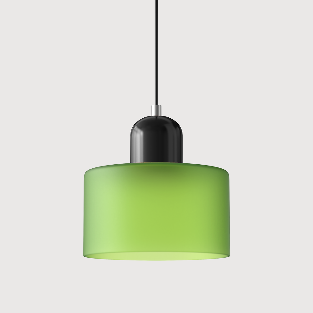 Bauhaus Pendant Light | Modern Geometric Colorful Glass Lamp