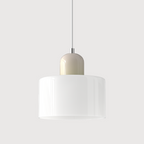 Bauhaus Pendant Light | Modern Geometric Colorful Glass Lamp