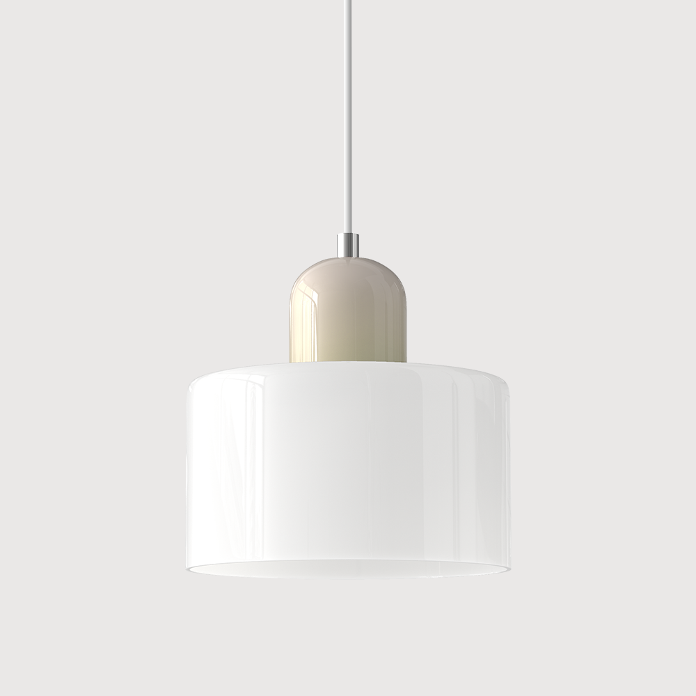 Bauhaus Pendant Light | Modern Geometric Colorful Glass Lamp