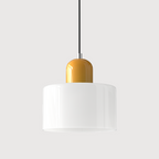 Bauhaus Pendant Light | Modern Geometric Colorful Glass Lamp