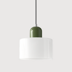 Bauhaus Pendant Light | Modern Geometric Colorful Glass Lamp