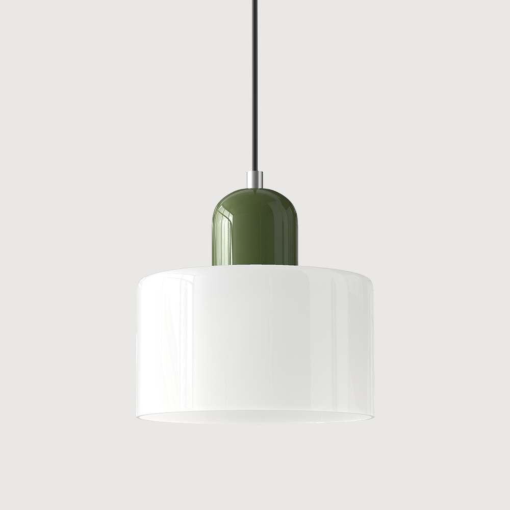 Bauhaus Pendant Light | Modern Geometric Colorful Glass Lamp