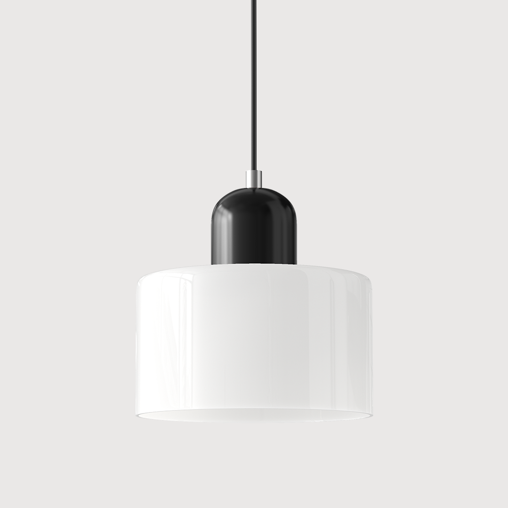 Bauhaus Pendant Light | Modern Geometric Colorful Glass Lamp