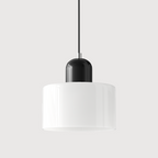 Bauhaus Pendant Light | Modern Geometric Colorful Glass Lamp
