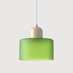 Bauhaus Pendant Light | Modern Geometric Colorful Glass Lamp