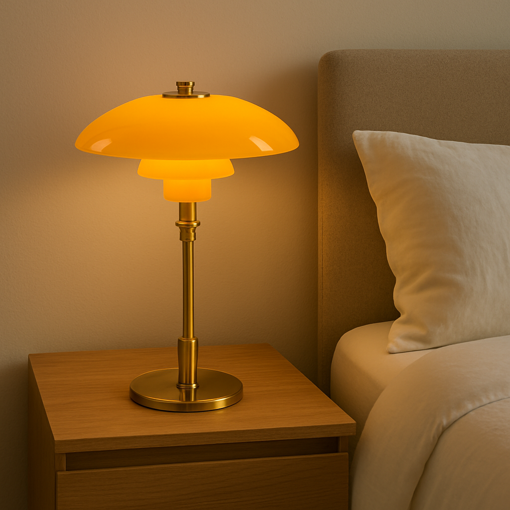 Danish Designer Table Lamp | Scandinavian Minimalist LED Light