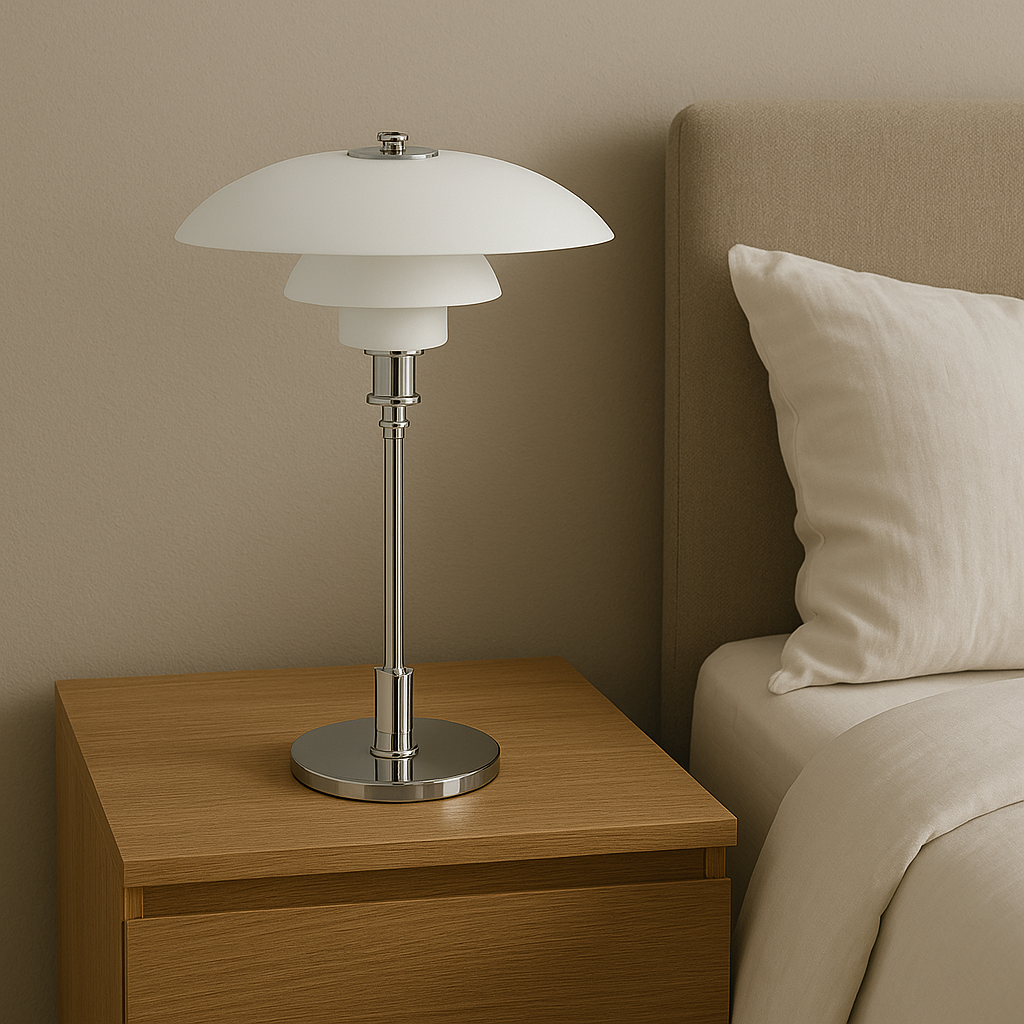 Danish Designer Table Lamp | Scandinavian Minimalist LED Light