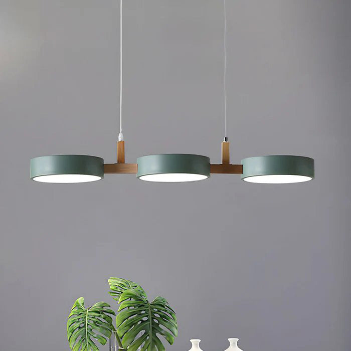 Contemporary Cylinder Pendant Light | Nordic Multi-Light Fixture