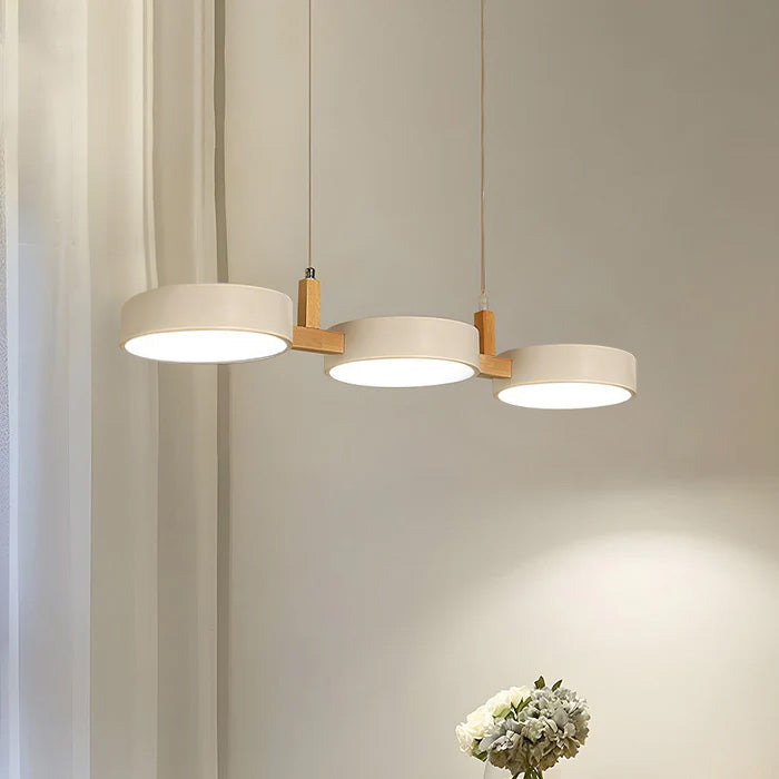 Contemporary Cylinder Pendant Light | Nordic Multi-Light Fixture
