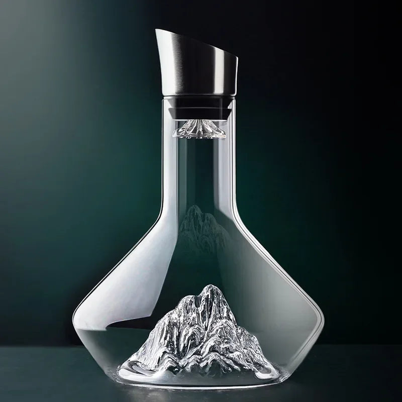 Crystal Wine Decanter | Elegant Aeration for Red & White Wine