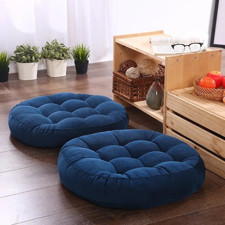 Japanese Futon Floor Cushion | Thick PU Foam Seating Pad
